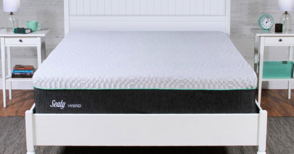 Sealy Spring & Memory Medium-Firm Foam Hybrid Mattress in a Box