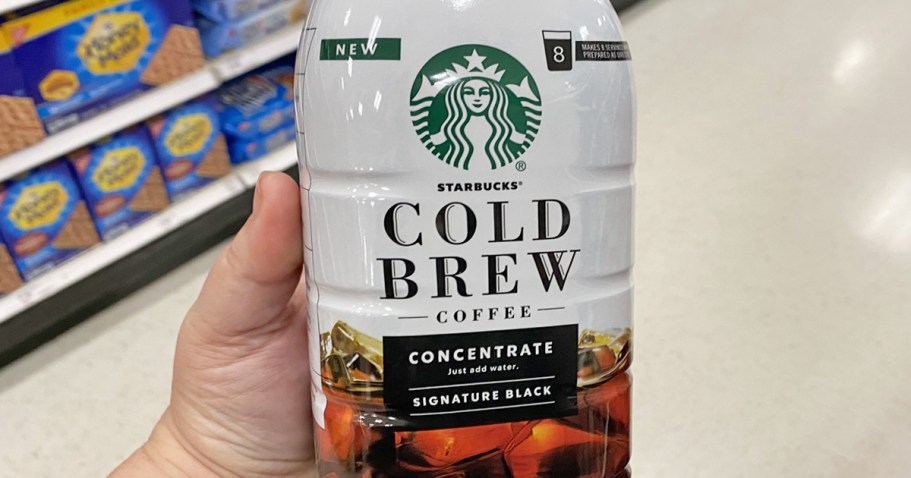 Starbucks Cold Brew Concentrate 32oz Only $5.59 Shipped on Amazon (Reg. $8)