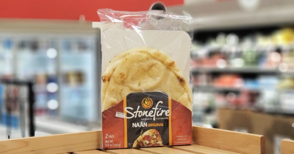 StoneFire Naan Bread in store