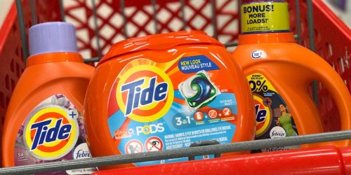 Free $15 Target Gift Card w/ $50+ Household Essentials Purchase | Save on Cottonelle, Tide & More