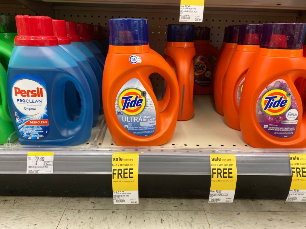 Tide Ultra on shelf