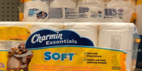 Charmin Essentials Giant Toilet Paper Rolls 12-Pack Only $5.59 on OfficeDepot.online