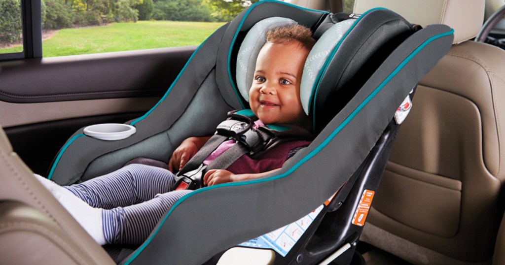 baby in a Size4Me 65 Convertible Car Seat with RapidRemove