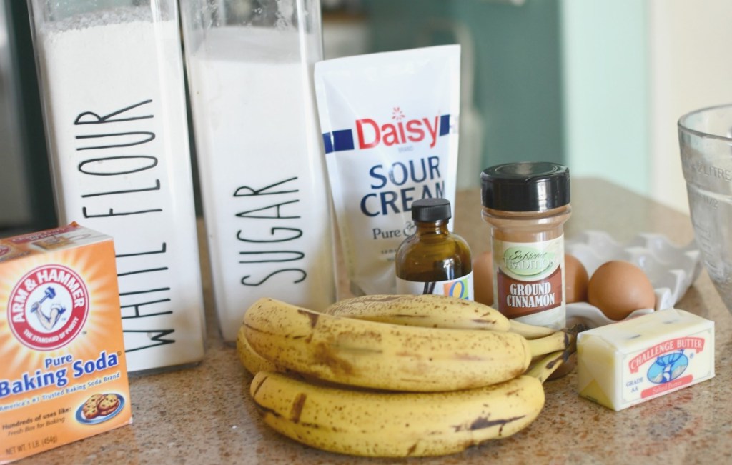 basic ingredients on the counter