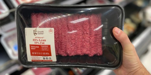 *RARE* Up to 25% Off Ground Beef at Target