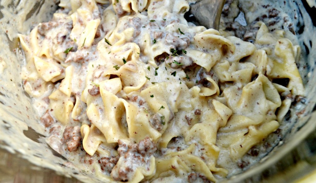 instant pot beef stroganoff