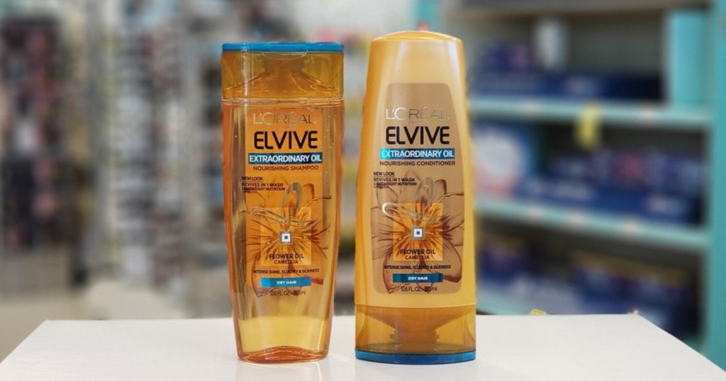 l'oreal paris elvive nourishing shampoo and conditioner