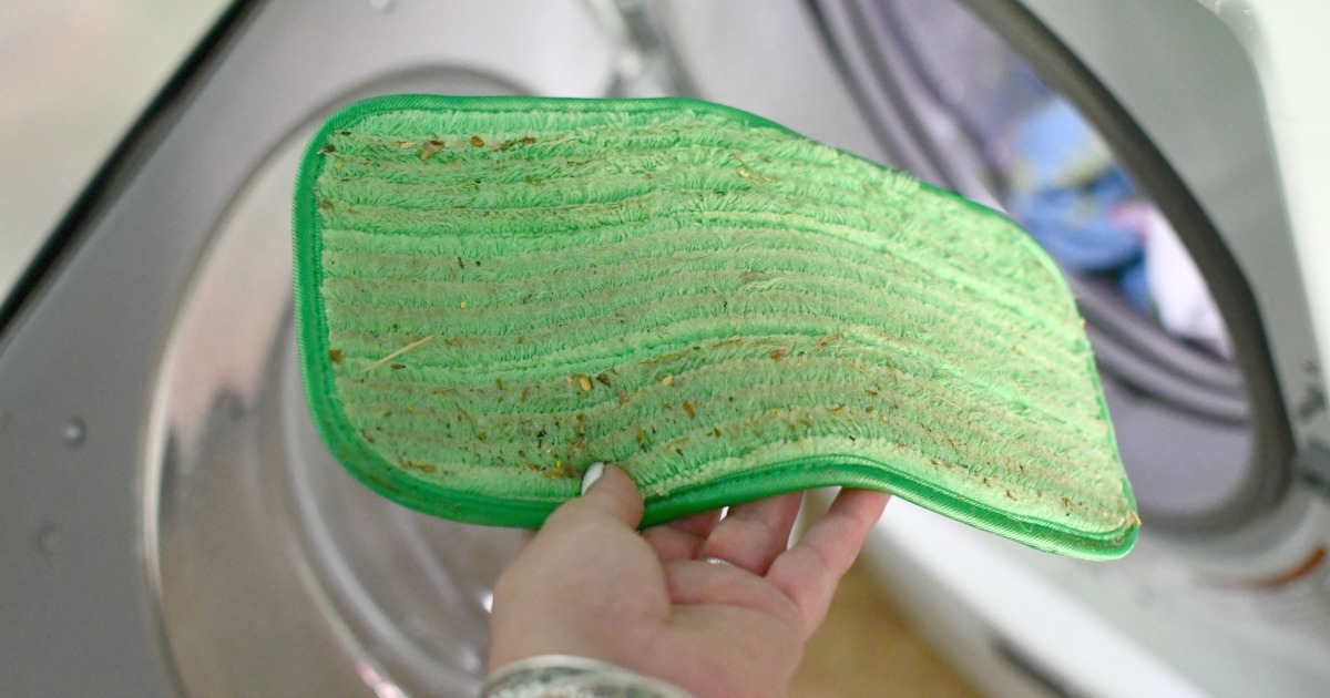 washing turbo swiffer pad