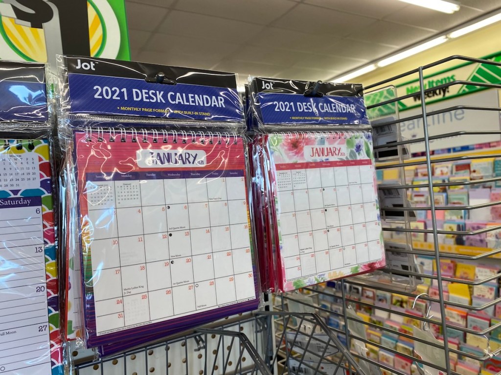 2021 desk calendar