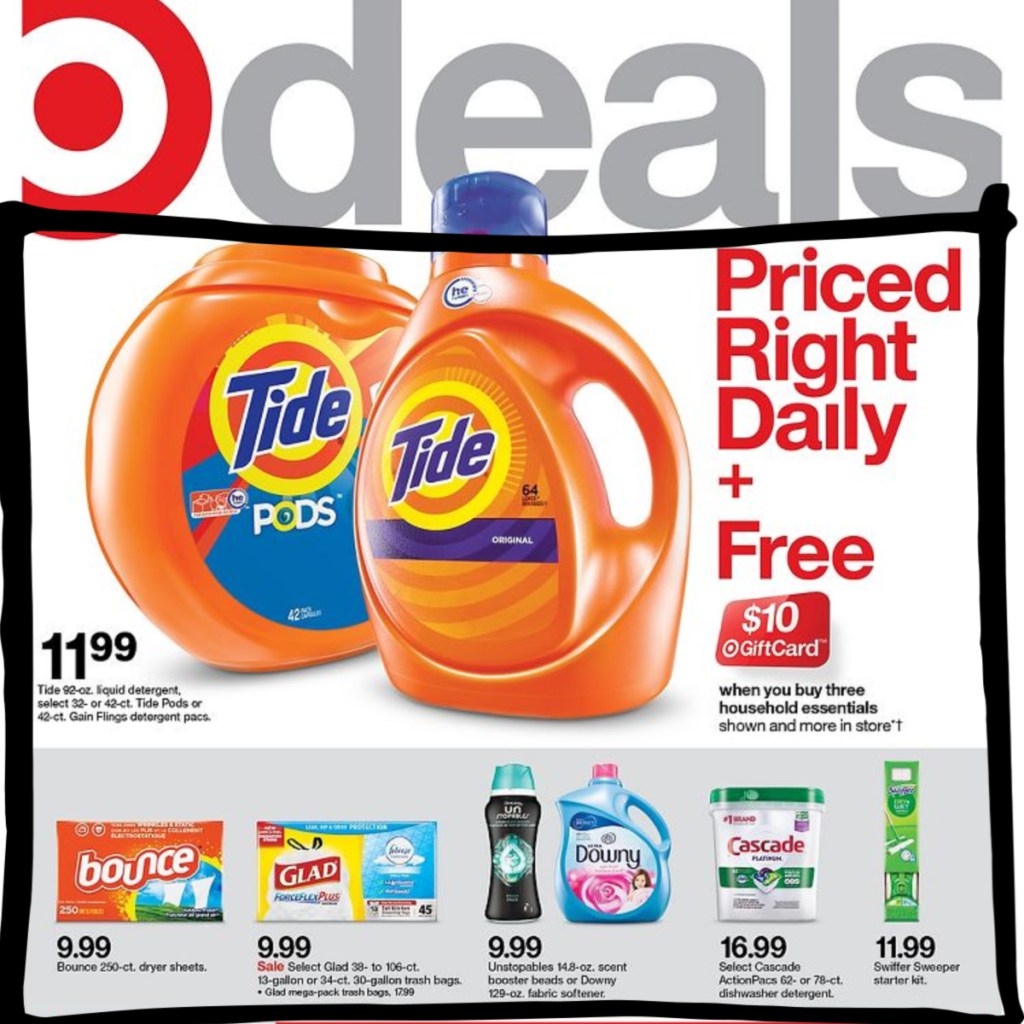 7-5 to 7-11 Target Weekly ad scan page 1