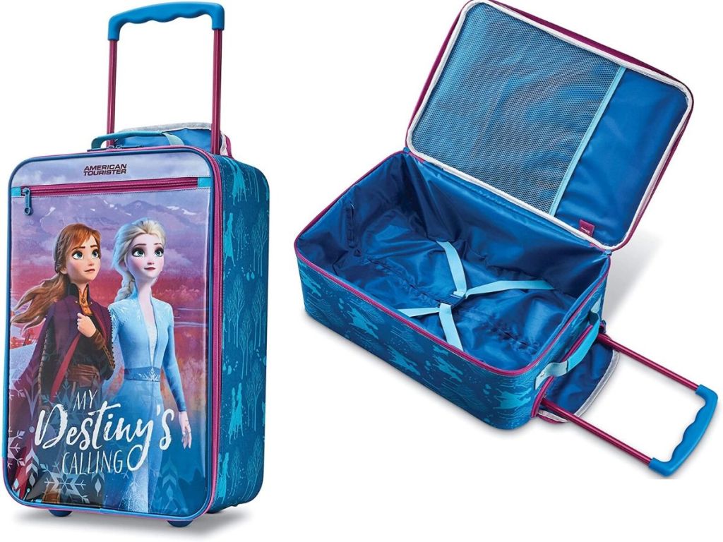 kids suitcase with handle