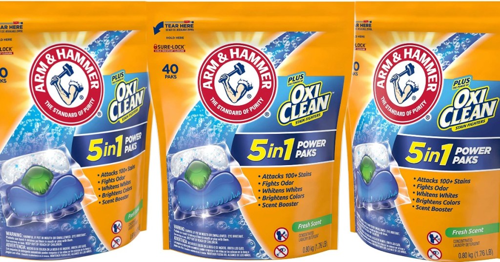 Arm& Hammer OxiClean Packs