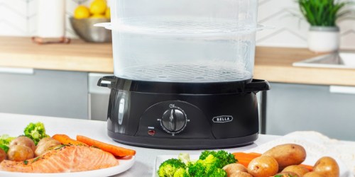 Bella 3-Tier Food Steamer Only $14.99 on BestBuy.online (Regularly $30)