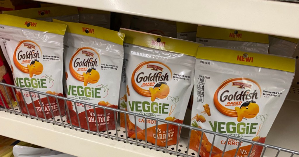 goldfish veggie crackers at dollar tree