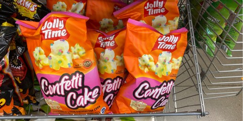 Birthday Cake Popcorn & More Snacks Just $1 at Dollar Tree