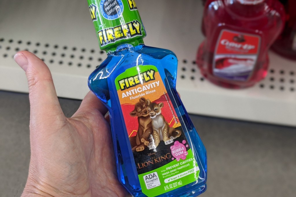 firefly kids mouthwash at dollar tree