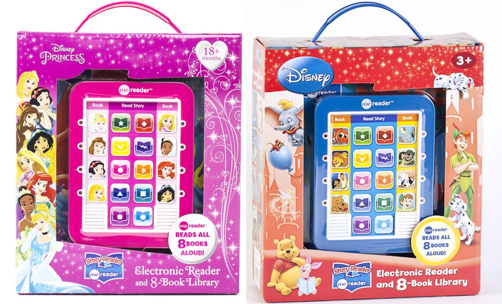 disney princess and disney classic electronic book reader sets