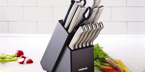 15-Piece Cutlery Knife Block Sets Only $19.99 on Macys.online (Regularly $70)