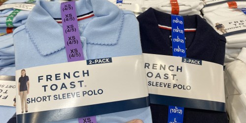 French Toast School Uniform 2-Packs from $11.99 Shipped on Costco.online