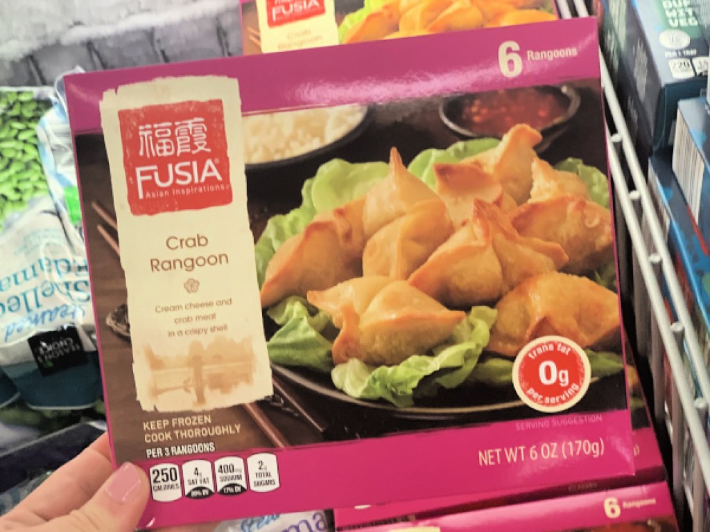 Fusia Crab Rangoon at ALDI