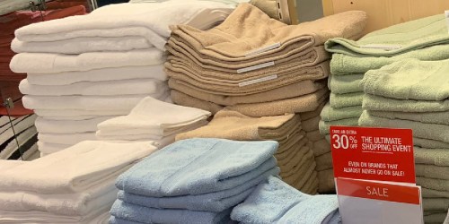 Home Design Bath Towels Only $2.99 on Macys.online (Regularly $14)