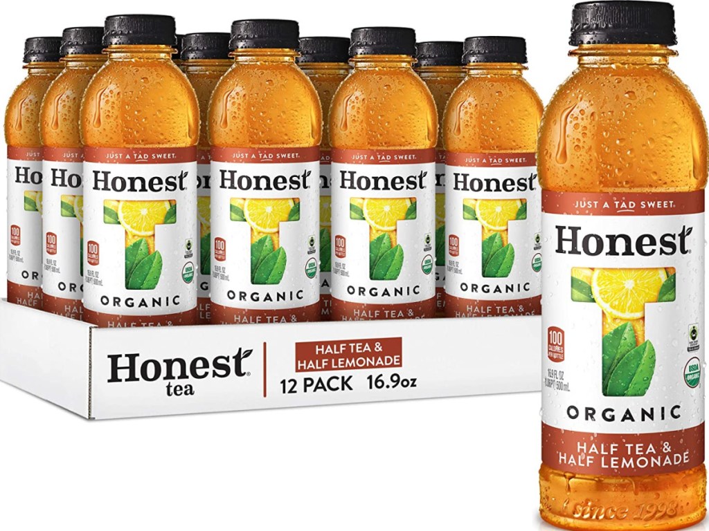 Honest Tea Organic Fair Trade Half Tea & Half Lemonade 12-Pack