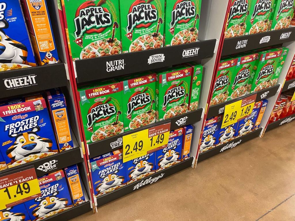 Kellogg's Cereals at Kroger