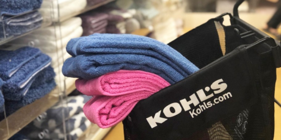 *HOT* Kohl’s Big One Bath Towels Only $2.54 (Stock Up While You Can!)