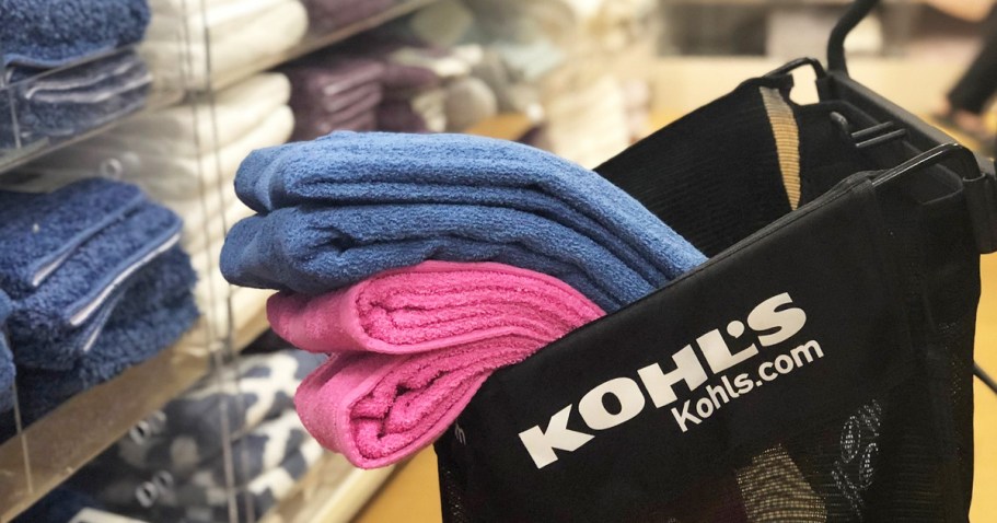 *HOT* Kohl’s Big One Bath Towels Only $2.54 (Stock Up While You Can!)