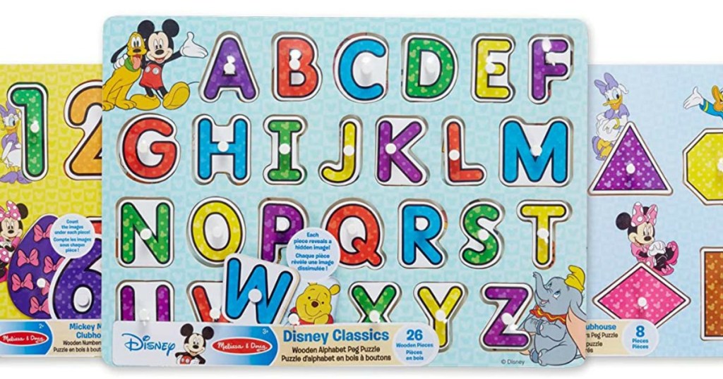 Melissa Doug Disney Peg Puzzles