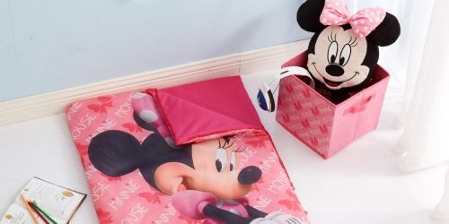 Disney Minnie Mouse Sleeping Bag 3-Piece Set Just $14.98 on Walmart.online (Regularly $30)