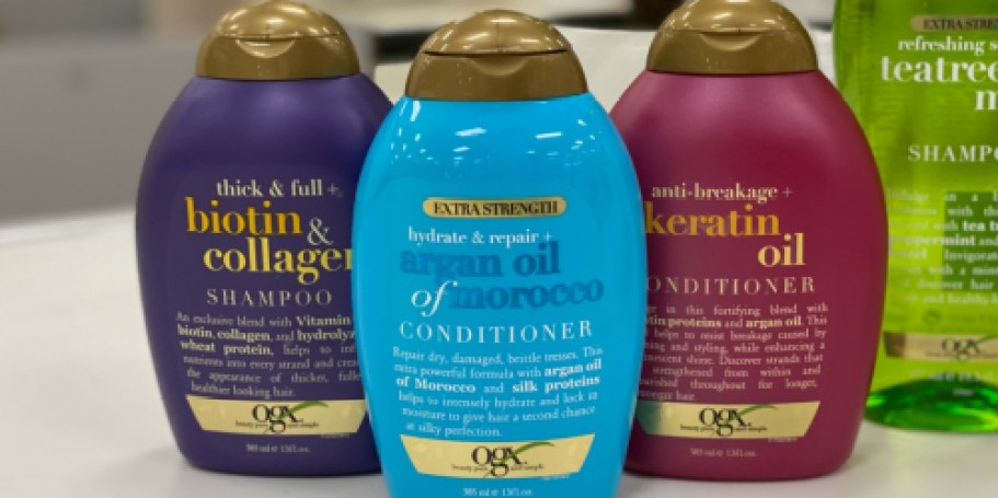 OGX Shampoo & Conditioner Only $3.64 Shipped on Amazon (Reg. $9)