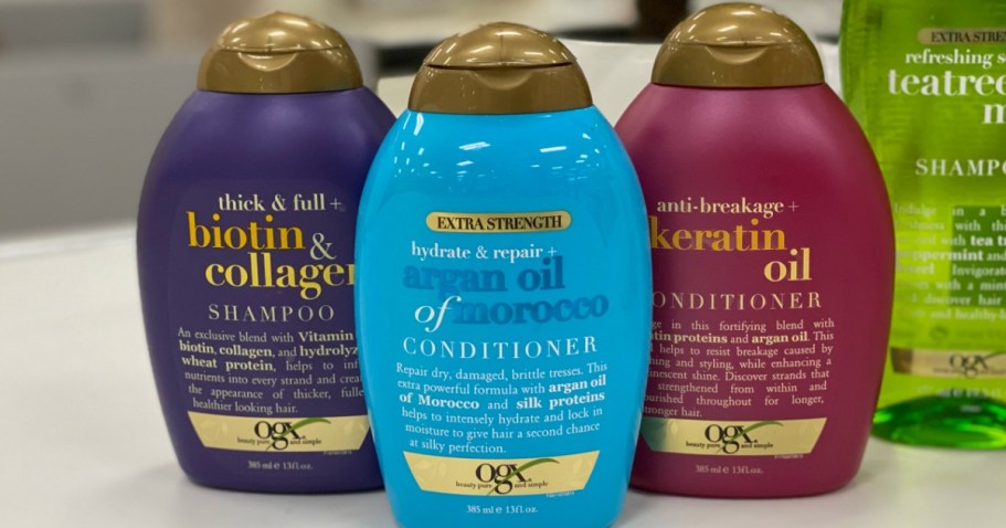 OGX Shampoo & Conditioners Just $3.97 After Walmart Cash (Reg. $7)