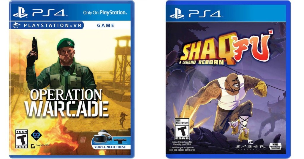 Operation wArcade and Shaq Fu Games