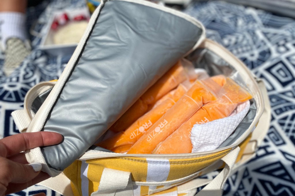 Popsicle in a bag