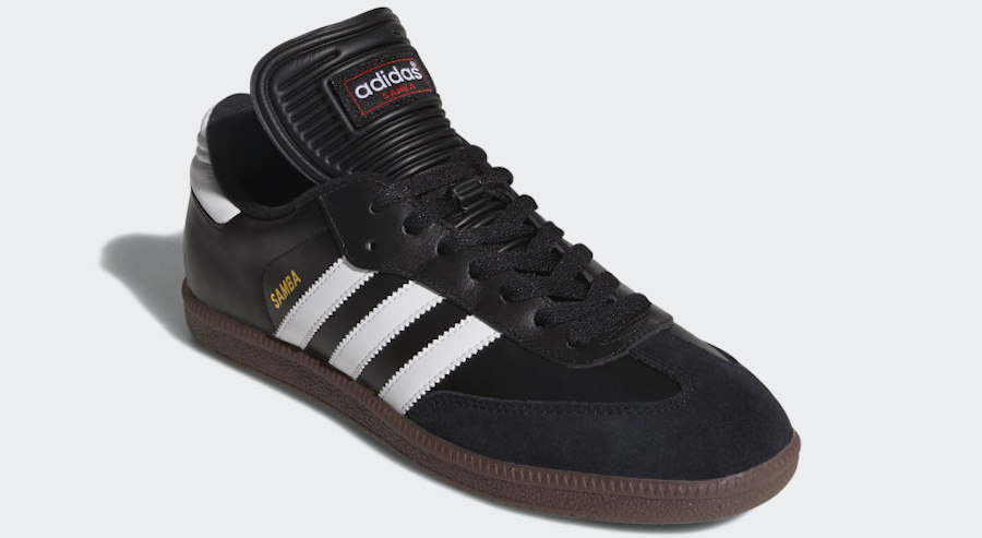 Samba Adidas Shoes in black and white