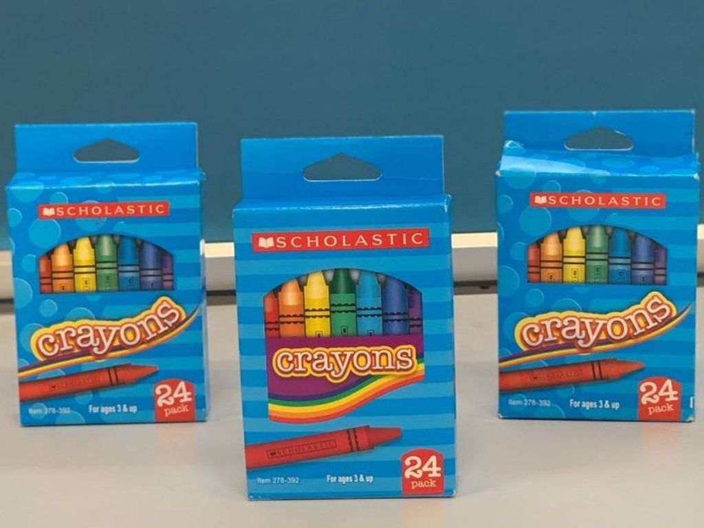 Scholastic Crayons