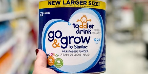 Similac Go & Grow Toddler Drink 30.8oz Just $16.99 Each After Target Gift Card