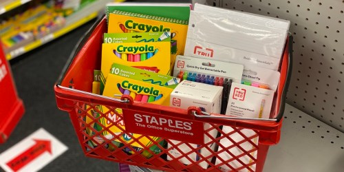 School Supplies from Just 25¢ Shipped on Staples.online | Stock Up