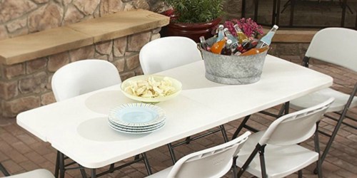 Living Accents 6′ Folding Table Just $29.99 on Ace Hardware | Perfect for Uponlineing Holidays