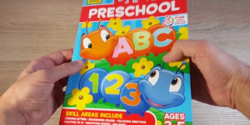 School Zone BIG Preschool Workbook Only $4.49 on Amazon or Target.online (Regularly $13!)