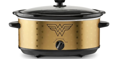 Wonder Woman 7-Quart Slow Cooker Only $24 on Amazon (Regularly $40)