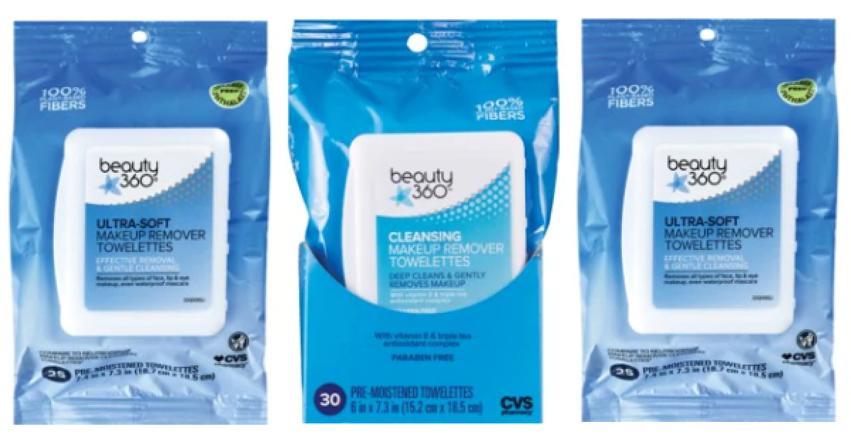 beauty 360 facial wipes