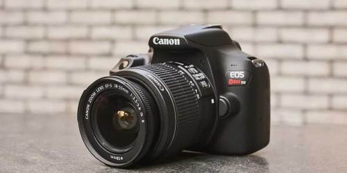 Canon EOS Rebel T6 DSLR Camera w/ 2 Lenses Just $299.99 Shipped + Earn $60 Kohl’s Cash