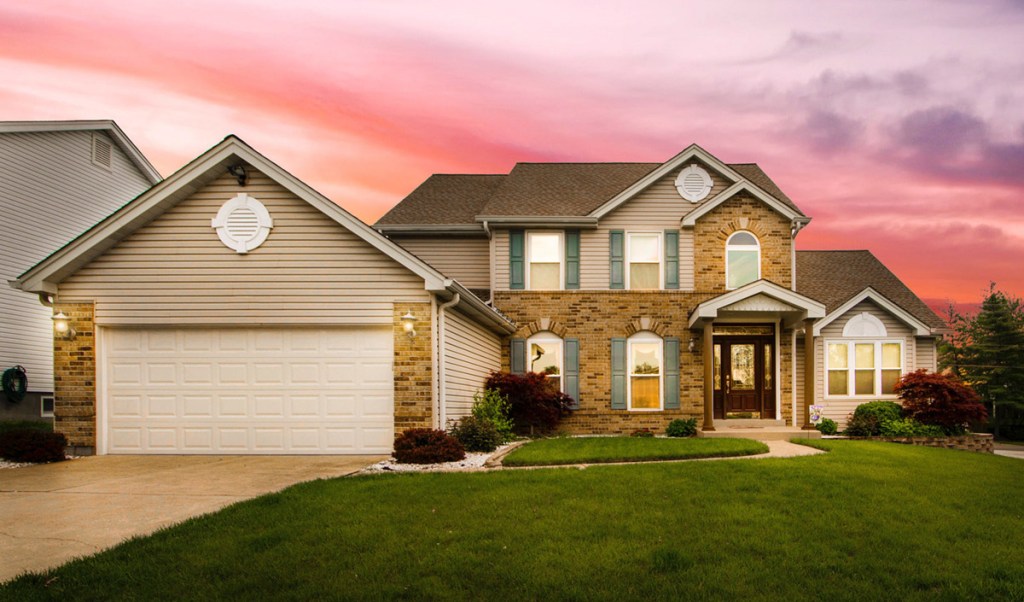 front of a house