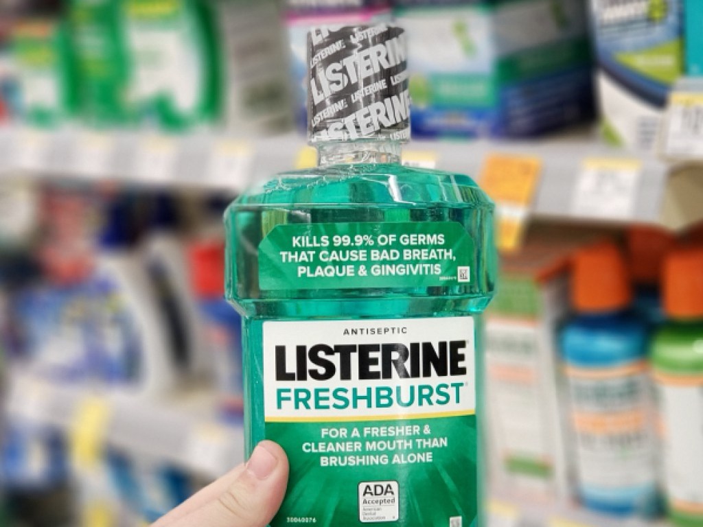 listerine mouthwash