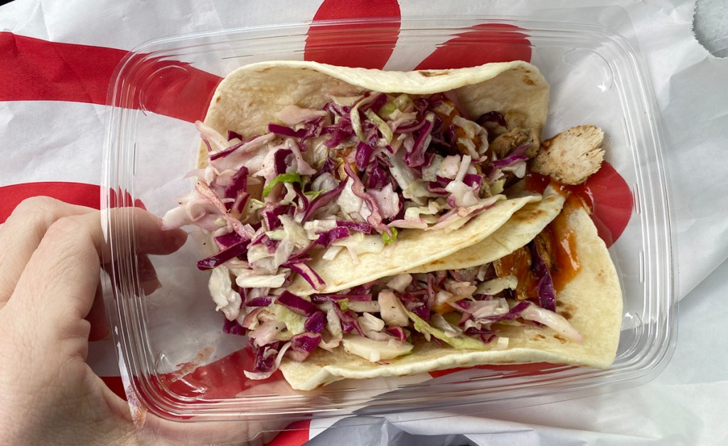 chickfila pineapple tacos from truetts luau