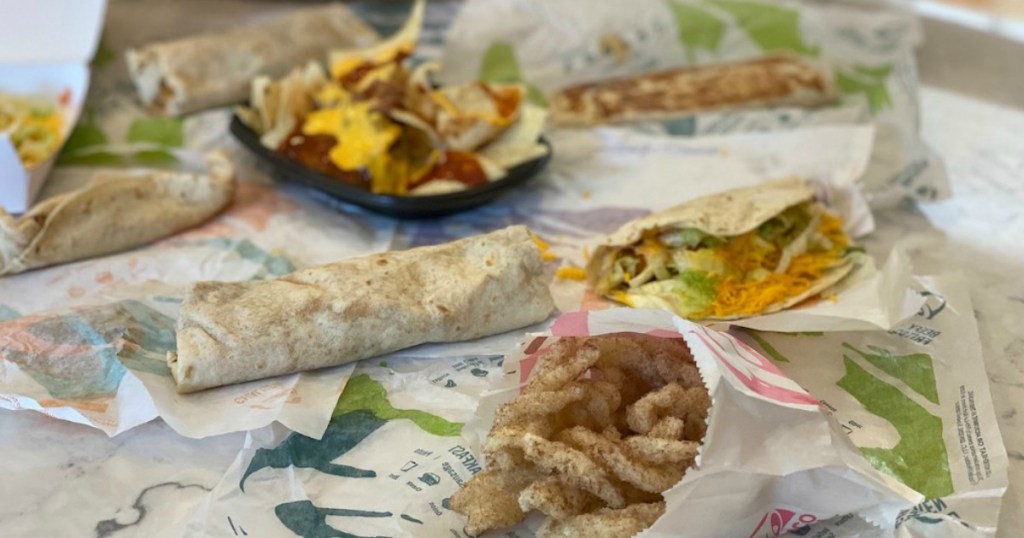 taco bell dollar menu food items 