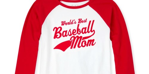 World’s Best Baseball or Softball Mom Shirts Only $1.99 Shipped on ChildrensPlace.online (Regularly $20)