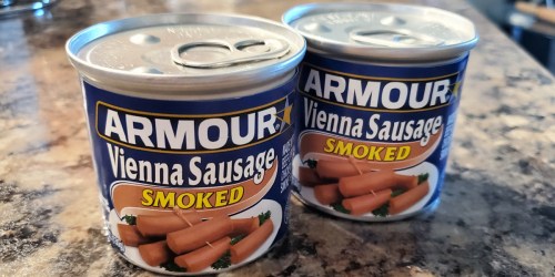 Armour Smoked Vienna Sausages 6-Pack Only $2 Shipped on Amazon